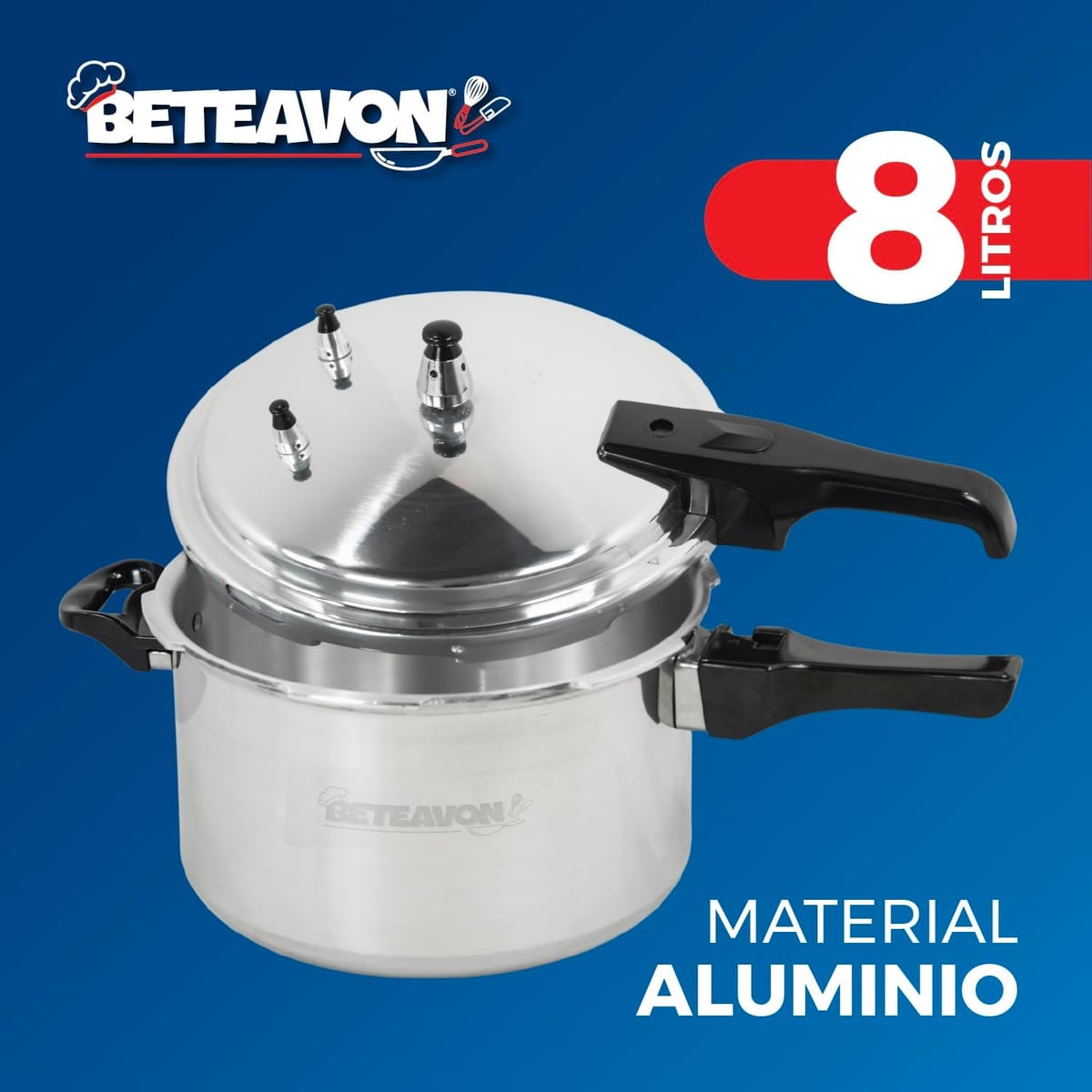 Olla Rápida Familiar Aluminio