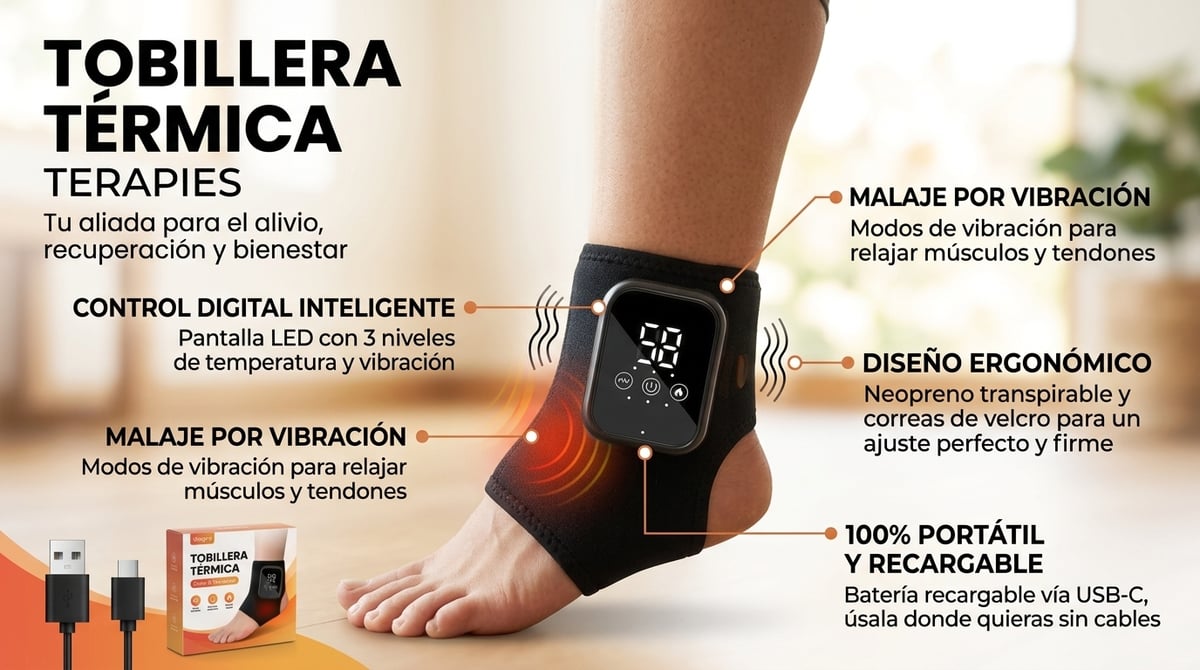 TOBILLERA TERMICA (TERAPIE)