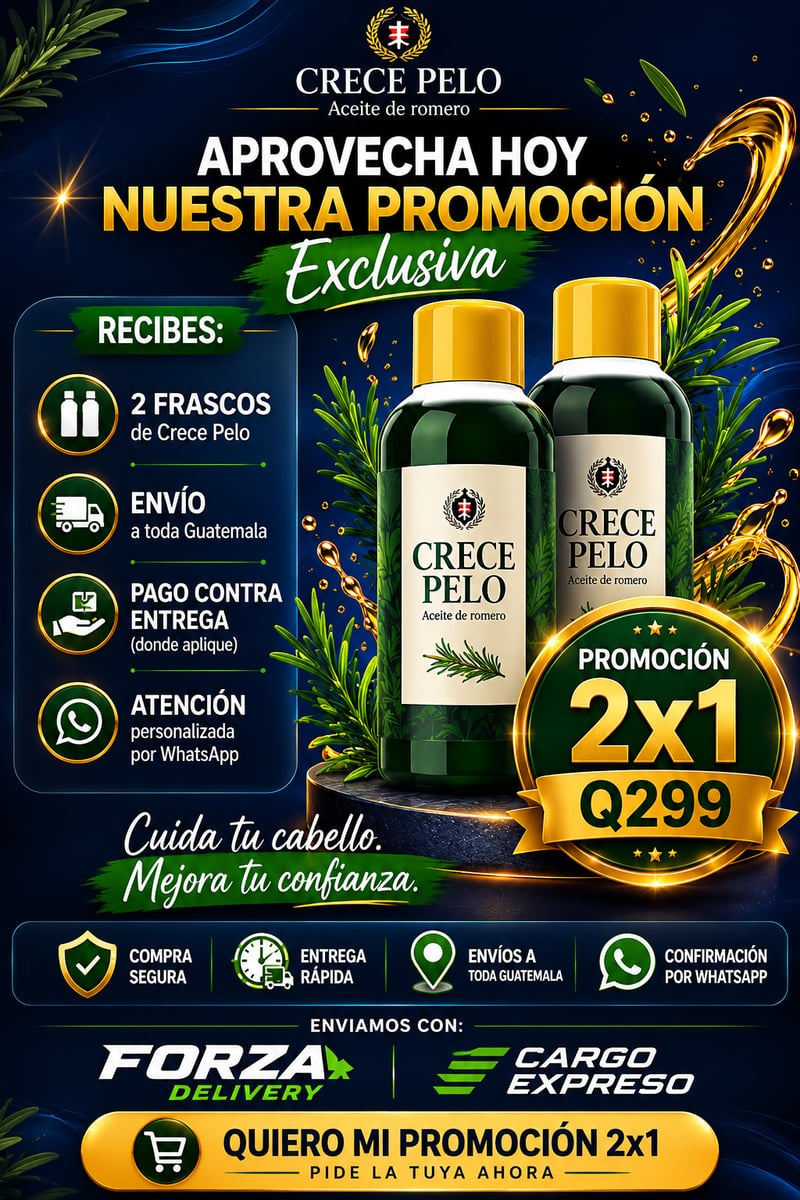 Crece Pelo + ENVIO GRATIS 