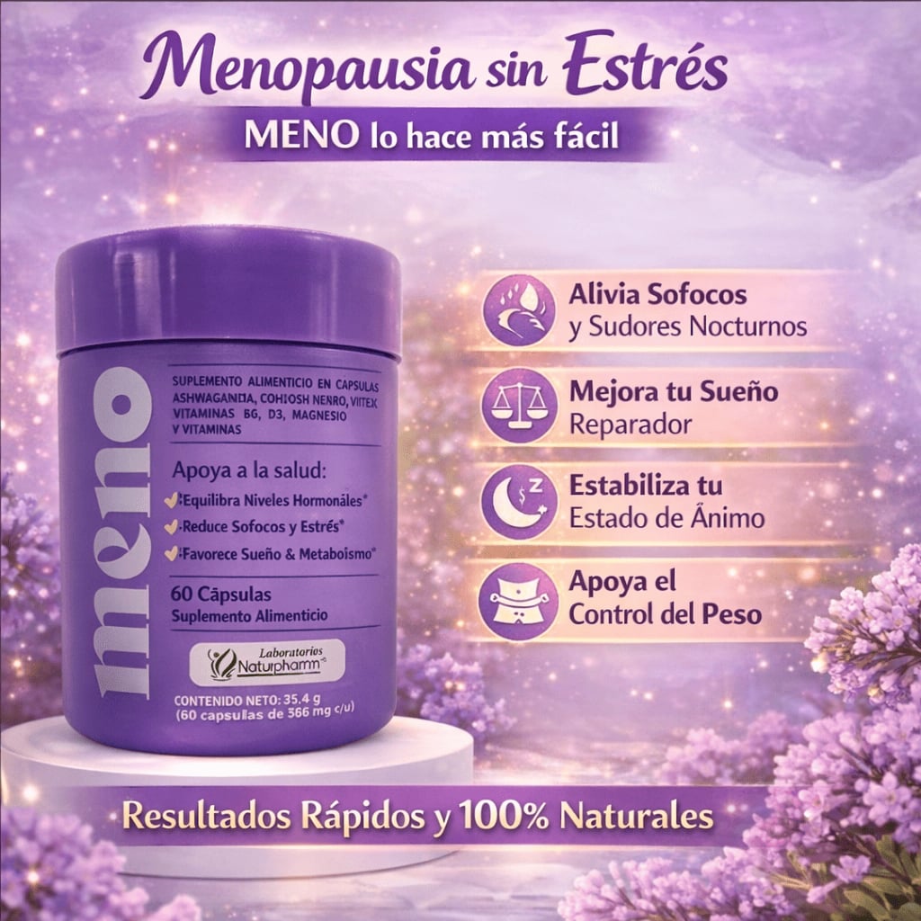 MENO® l Cápsulas Adelgazantes Menopausia