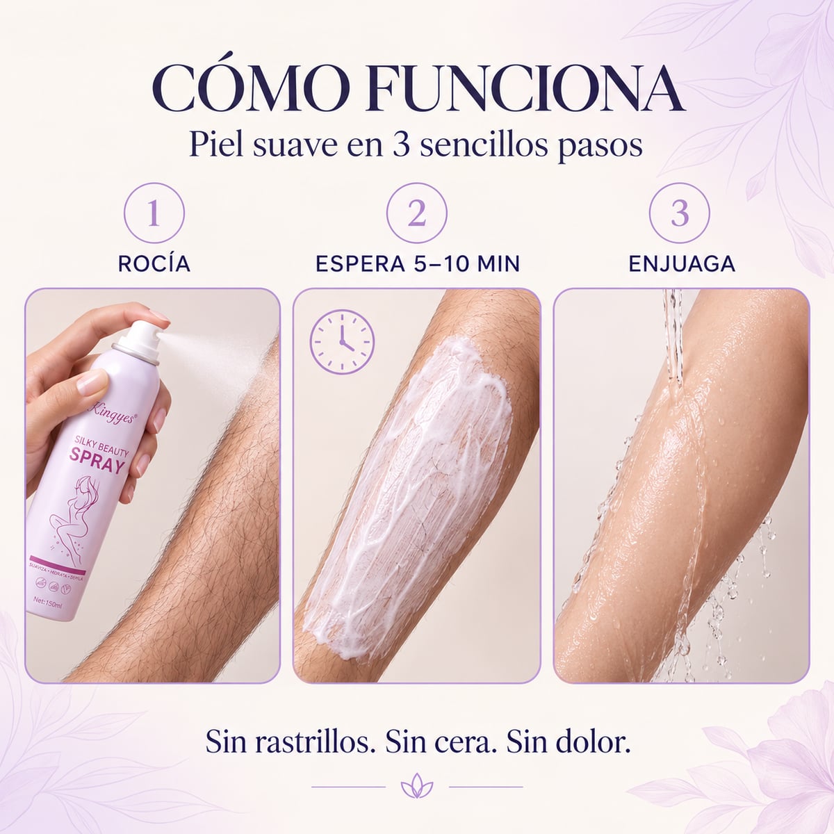 Crema depilatoria corporal