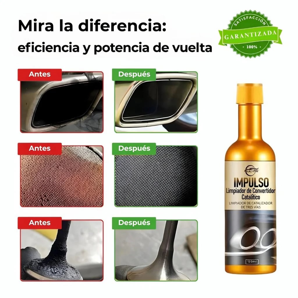 Limpia Catalizador Turbo + ENVIO GRATIS