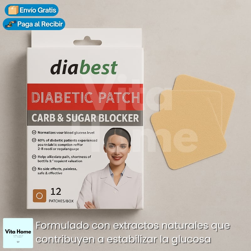 GlucoControl™ | Parche regulador de azúcar