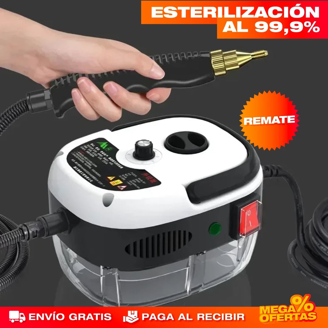 LIMPIADOR A VAPOR ESTERILIZACIÓN A PRESIÓN