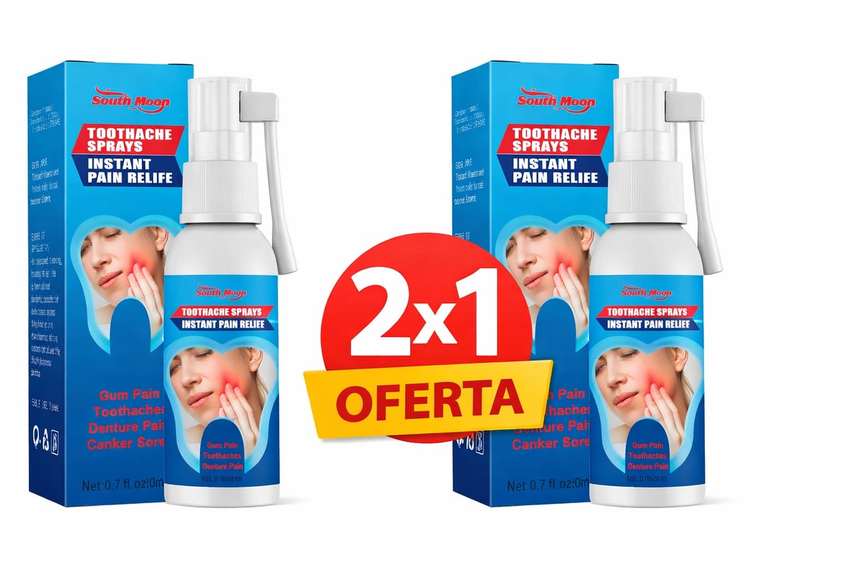 SPRAY BUCAL / ALIVIO RAPIDO PARA EL DOLOR DENTAL Y ENCIAS🦷 OFERTA ESPECIAL + ENVIO GRATIS