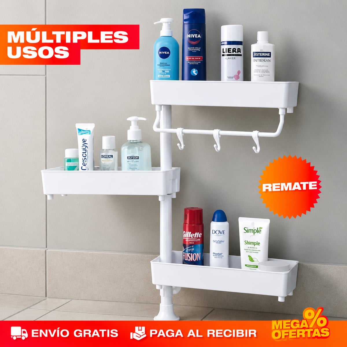 ORGANIZADOR ESTANTE ESQUINERO