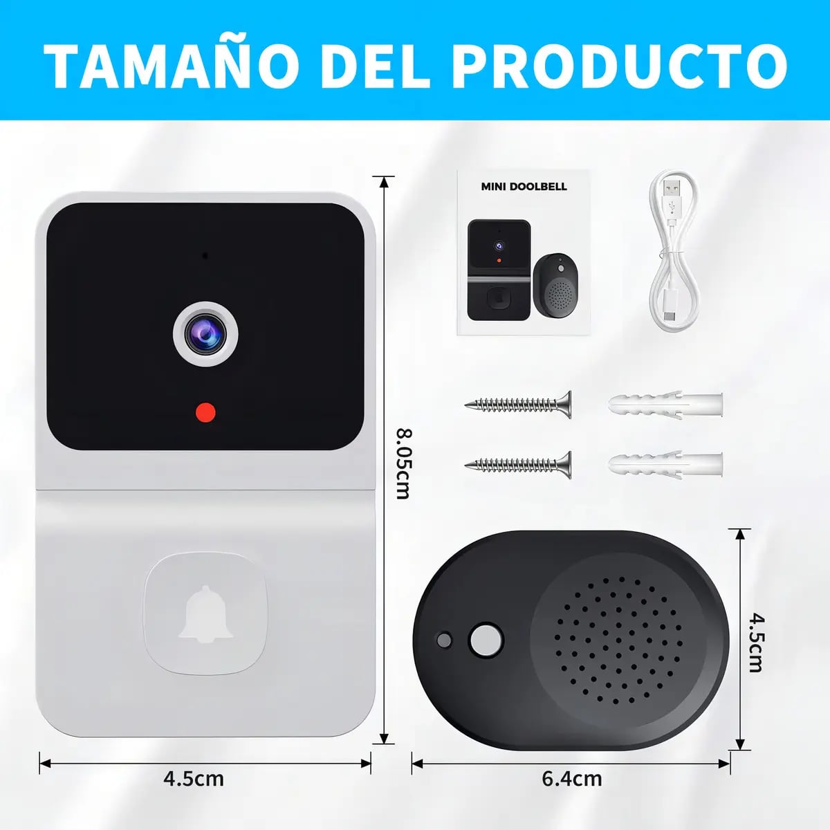 Timbre con Camara Inteligente | WIFI
