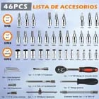 TODO EN UNA SOLA LLAVE - Set de LLaves de Dado (46 Piezas) + ENVÍO GRATIS