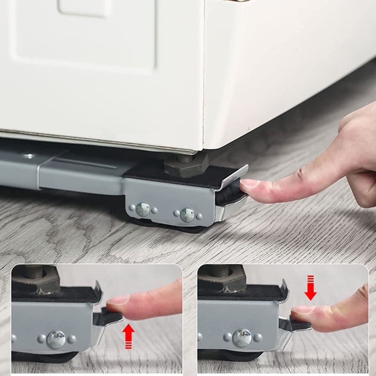 Barras con ruedas para mover muebles pesados