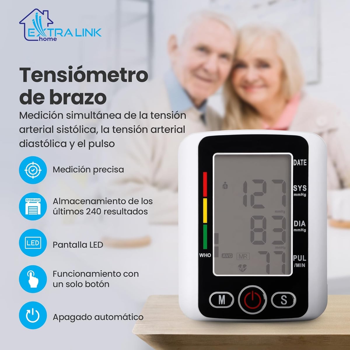 ULTIMAS UNIDADES - Tensiómetro Inteligente Digital + ENVÍO GRATIS🎁