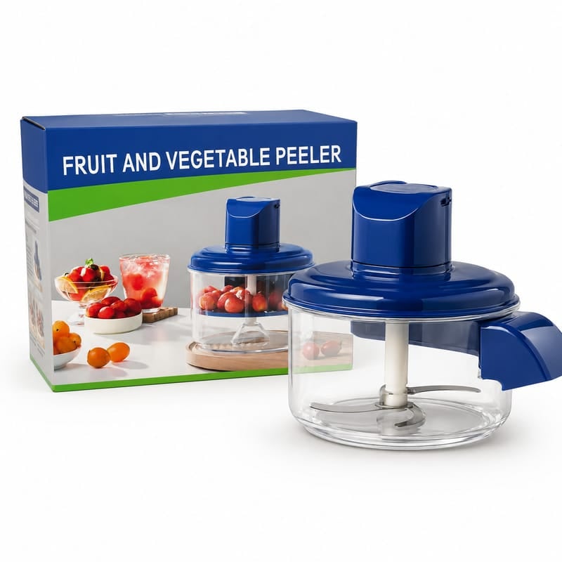 Pelador Eléctrico de Frutas y Verduras – Pela en Segundos Sin Cansar la Mano