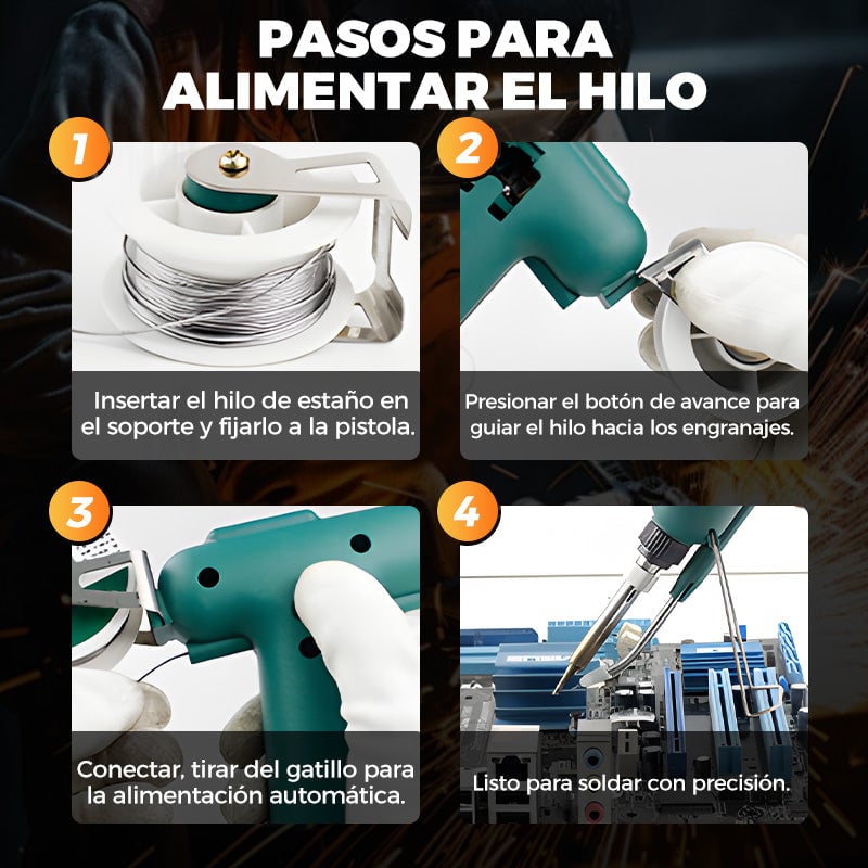 Soldador Eléctrico 80W de Alta Eficiencia