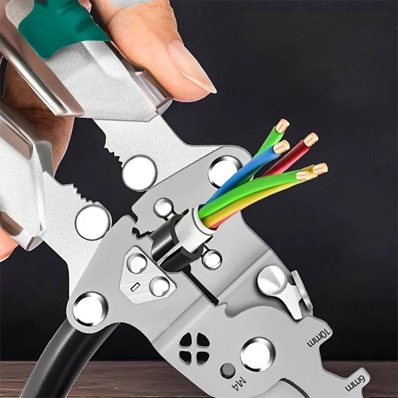 🛠️Pelacables Profesional Multifunción 10 en 1 – Cortar, Pelar y Ajustar: Q210+ Envio Gratis 🚚