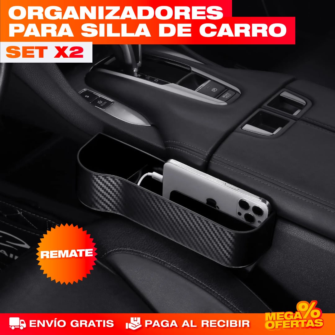COMBO X2 ORGANIZADORES PARA SILLA DE CARRO
