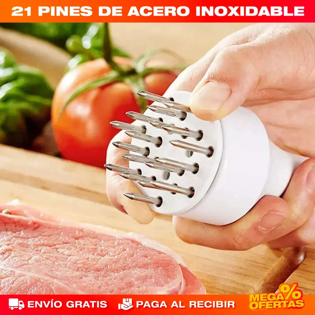 Ablandador de Carne que Mejora el Sabor y la Textura