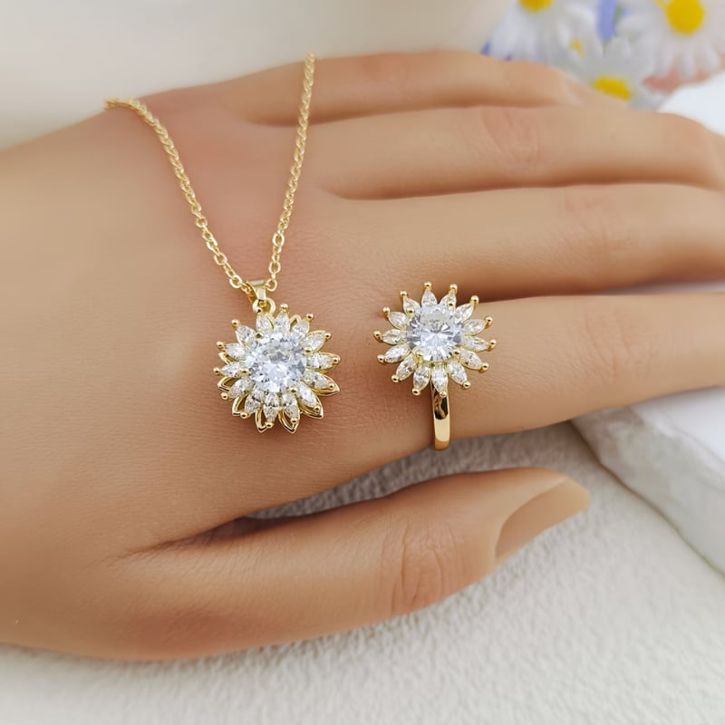 Collar Girasol Giratorio 