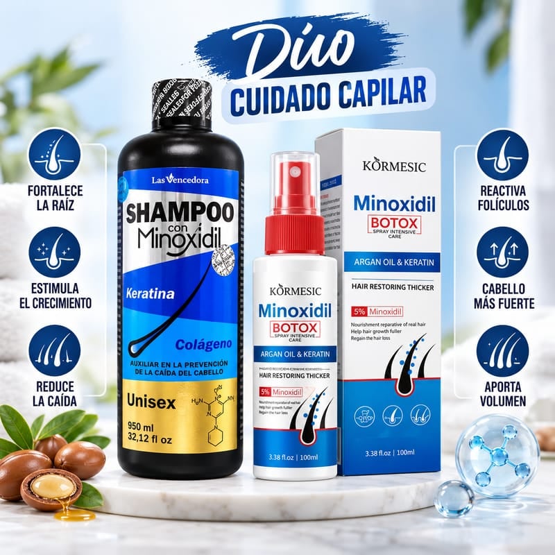 Dúo Cuidado Capilar: tu rutina completa en un solo kit