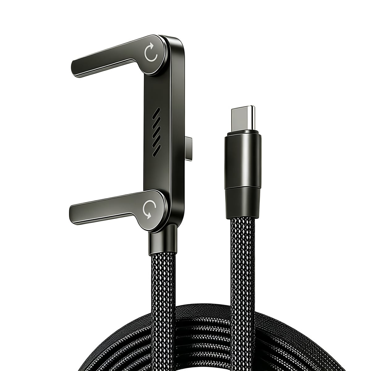Cable de carga súper rápida con soporte de carga plegable TIPO-C para IPhone y Android //ENVIO GRATIS🔥