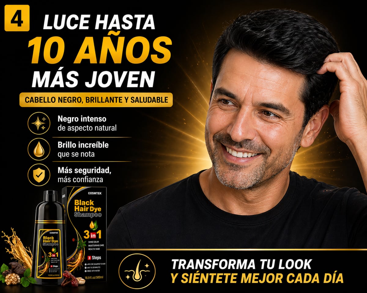 SHAMPOO TINTE CUBRE CANAS