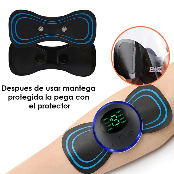 MINI MASAJEADOR MUSCULAR ELÉCTRICO