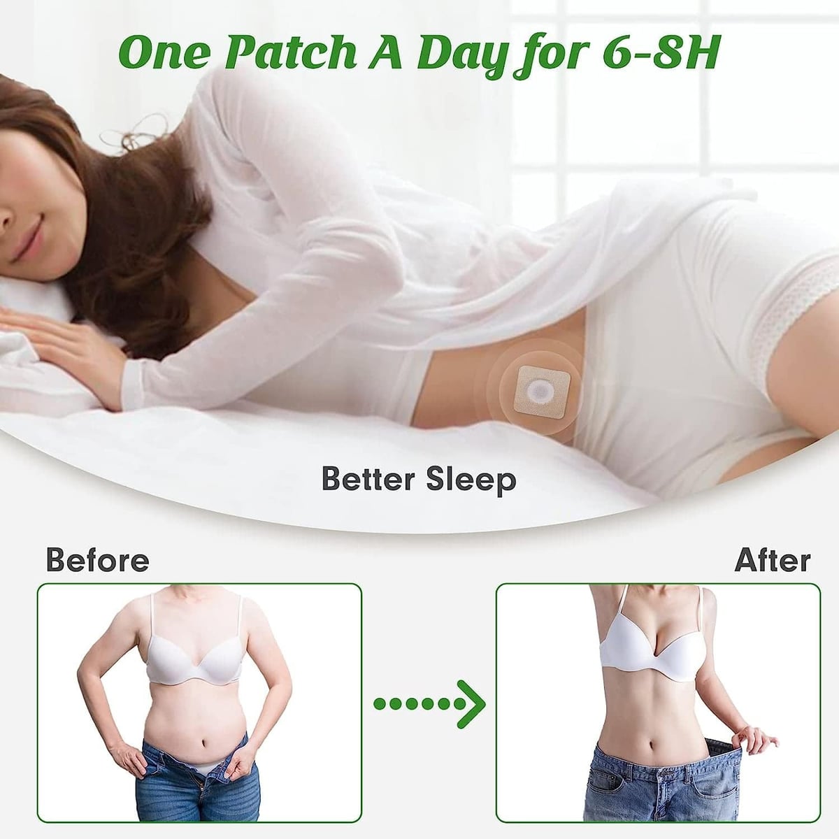 Parche Abdomen Rinquoka Natural Efectivo Diario