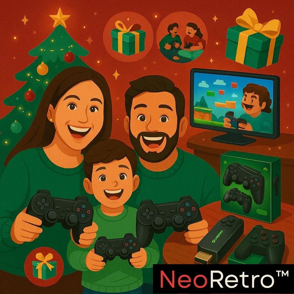 TurboRetro™ Pack Familiar — 10.000 juegos clásicos