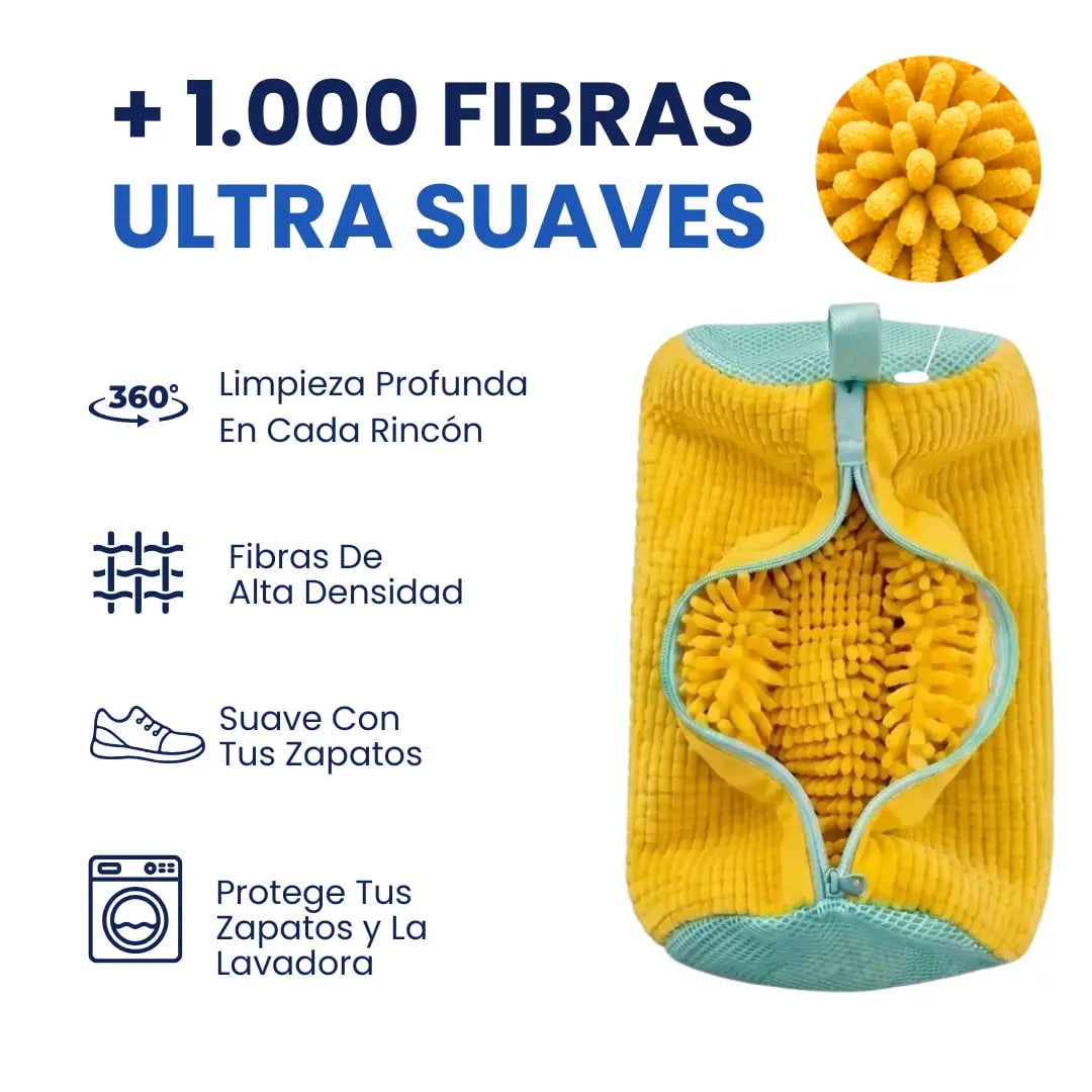 Bolsa protectora para lavar zapatos