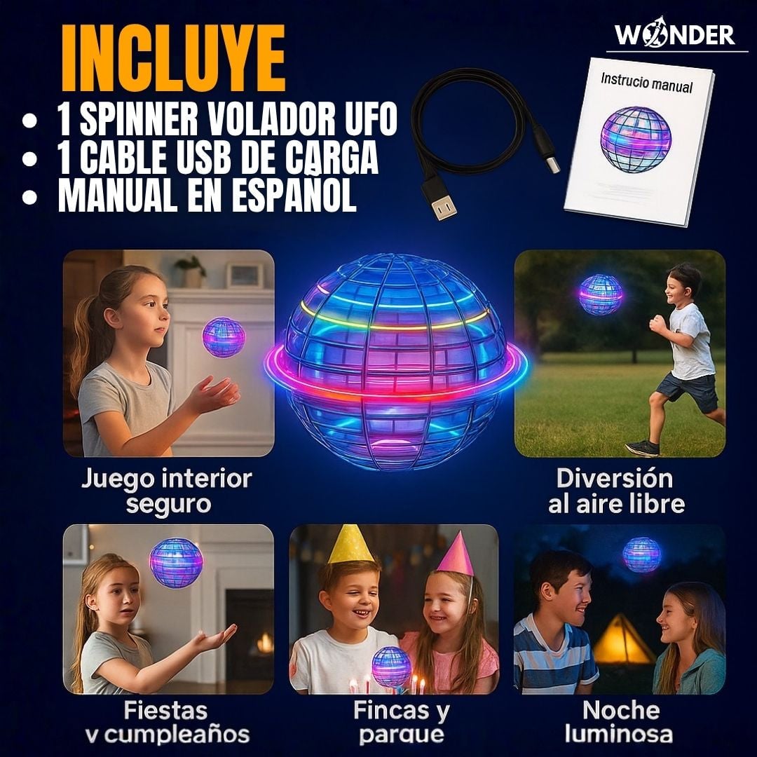 JUGUETE SPINNER BOLA VOLADORA | DJI®