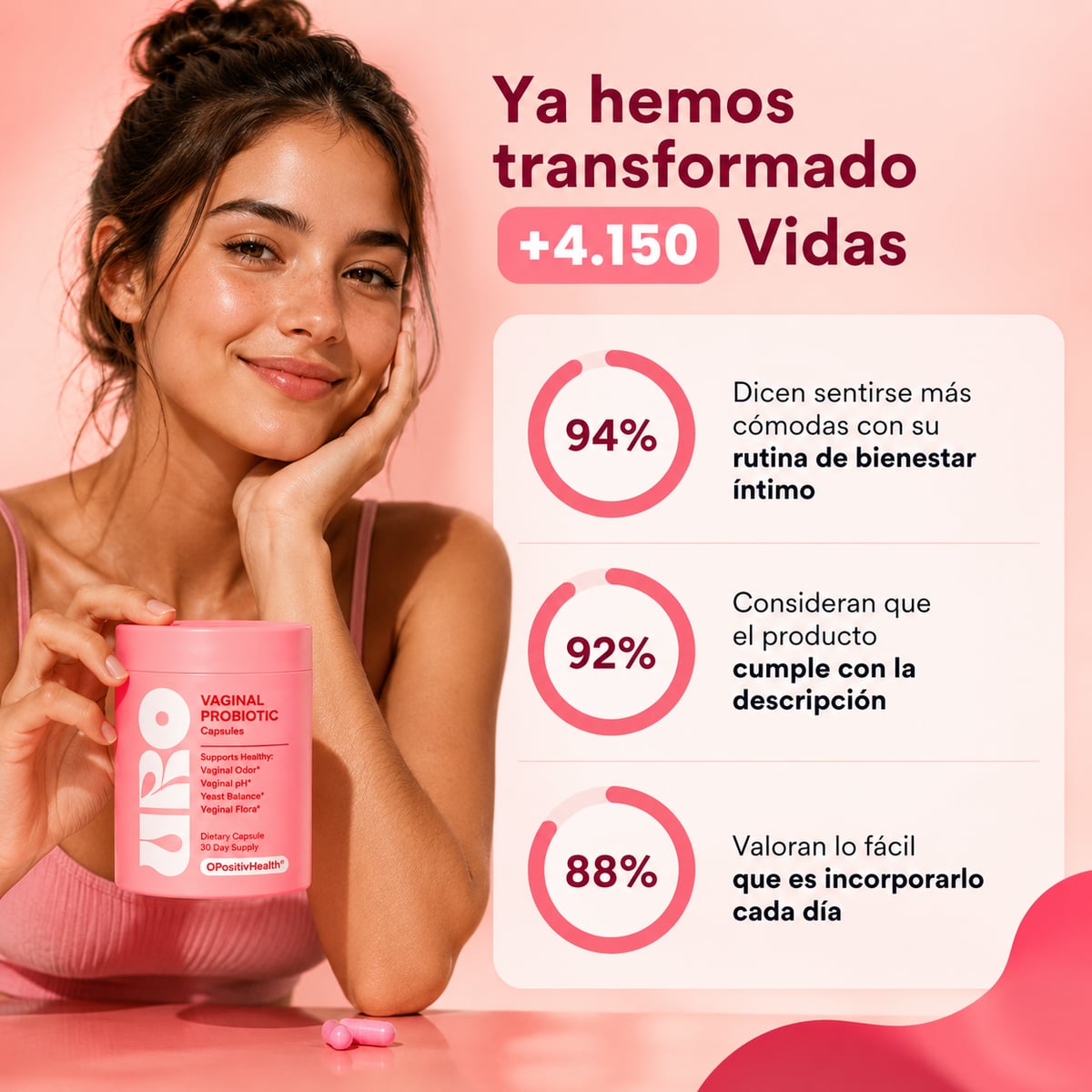 URO Suplemento Probiótico Vaginal