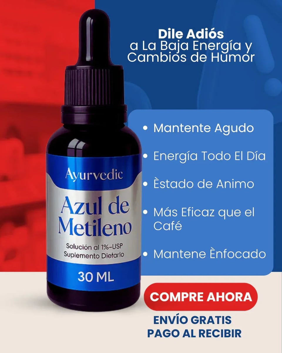 NeuroBlue™ || PROMO 2X1 Azul de Metileno Puro 30ml
