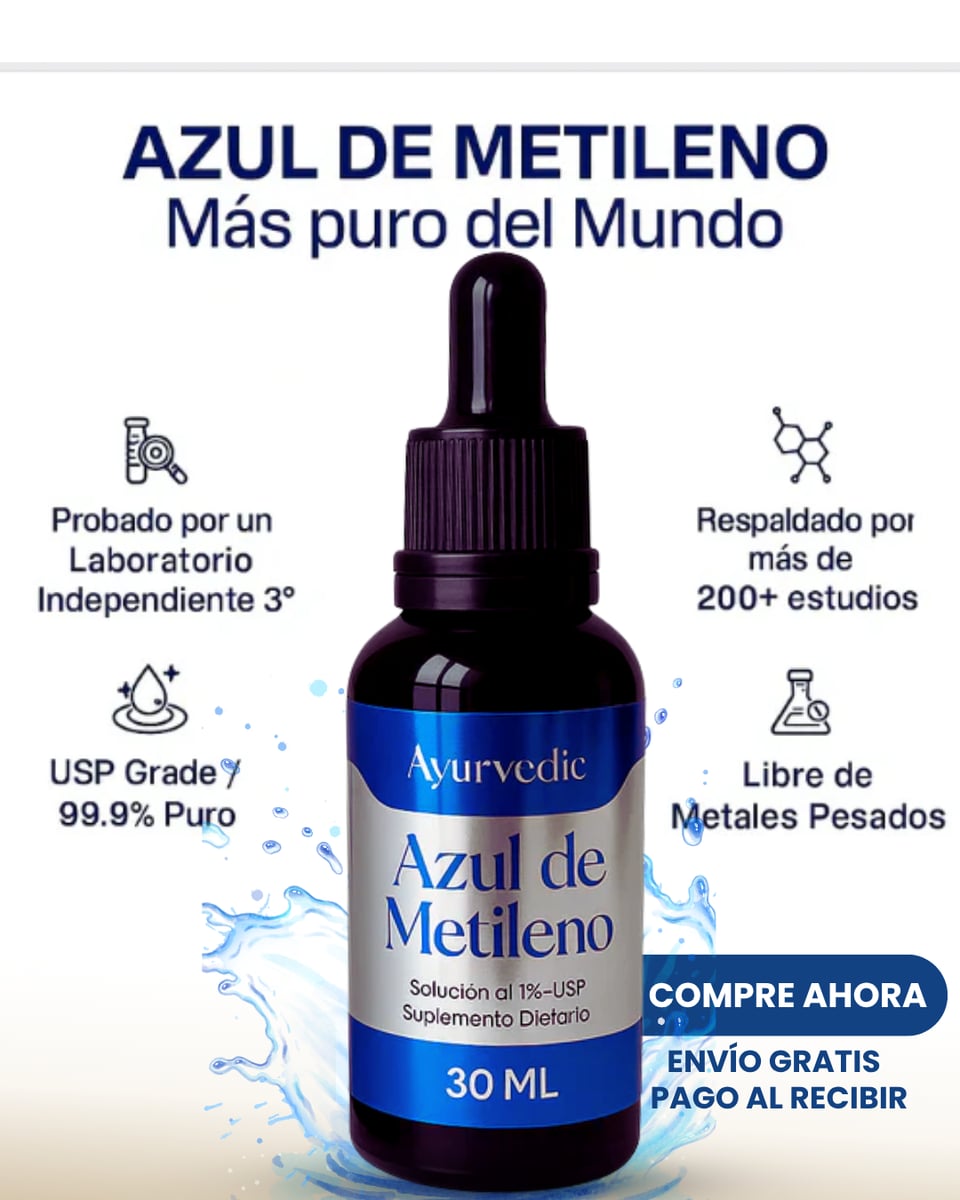 Azul de Metileno Ayurvedic Original
