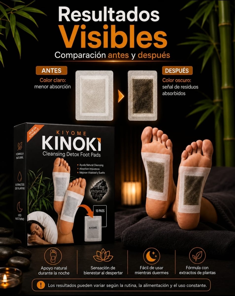 Parches Desintoxicantes Kinoki 
