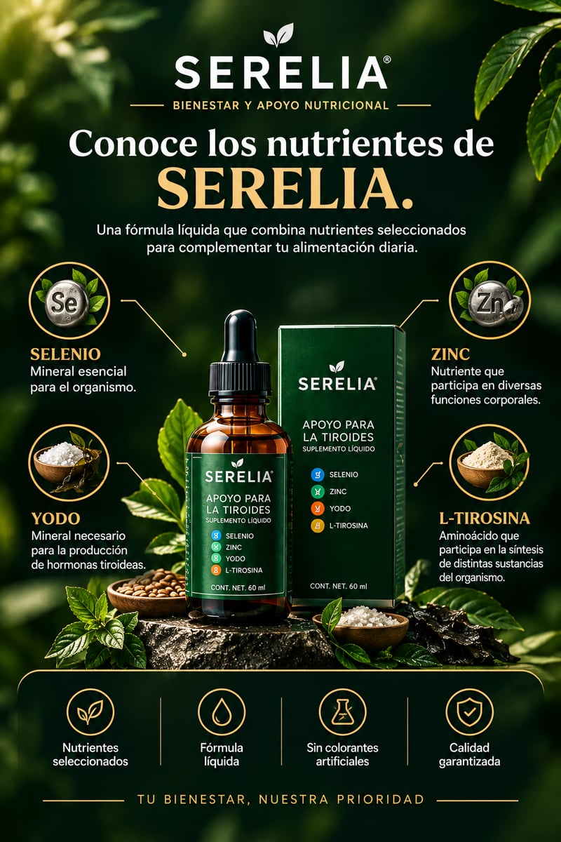 Tu bienestar empieza con SERELIA