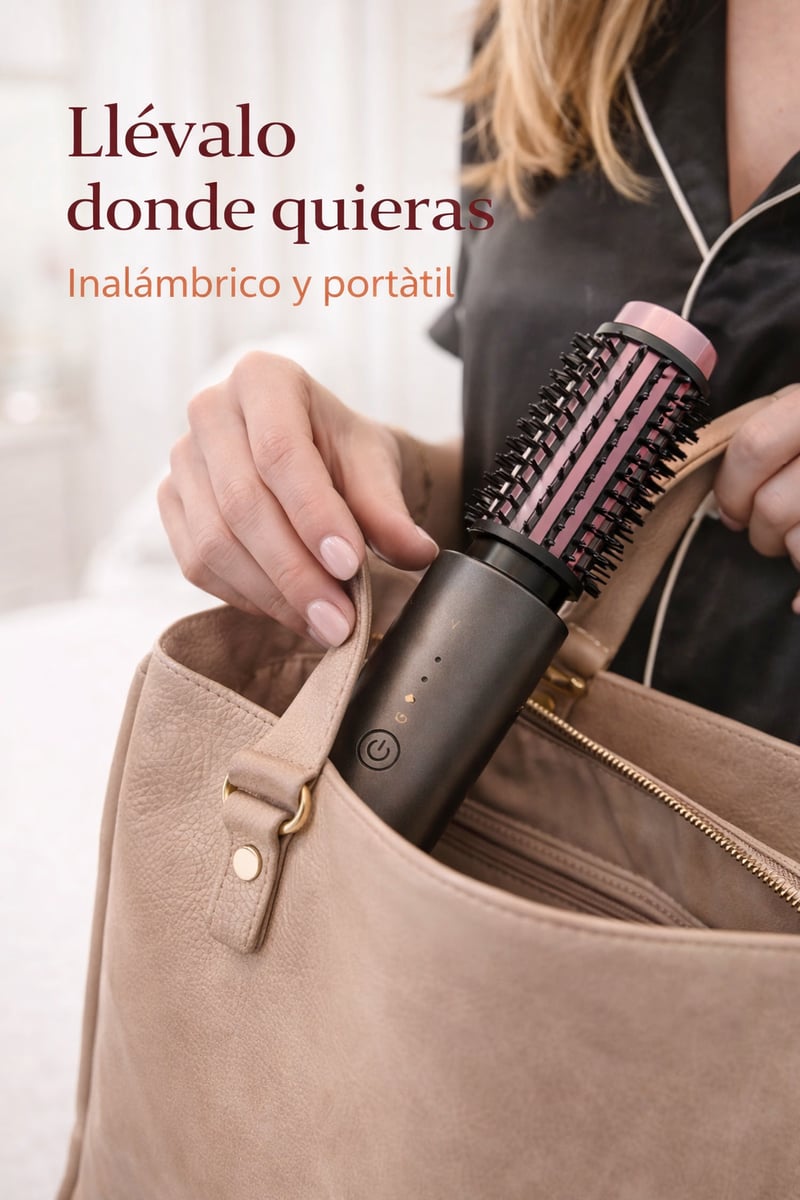 Cepillo Alisador Portatil BrushG