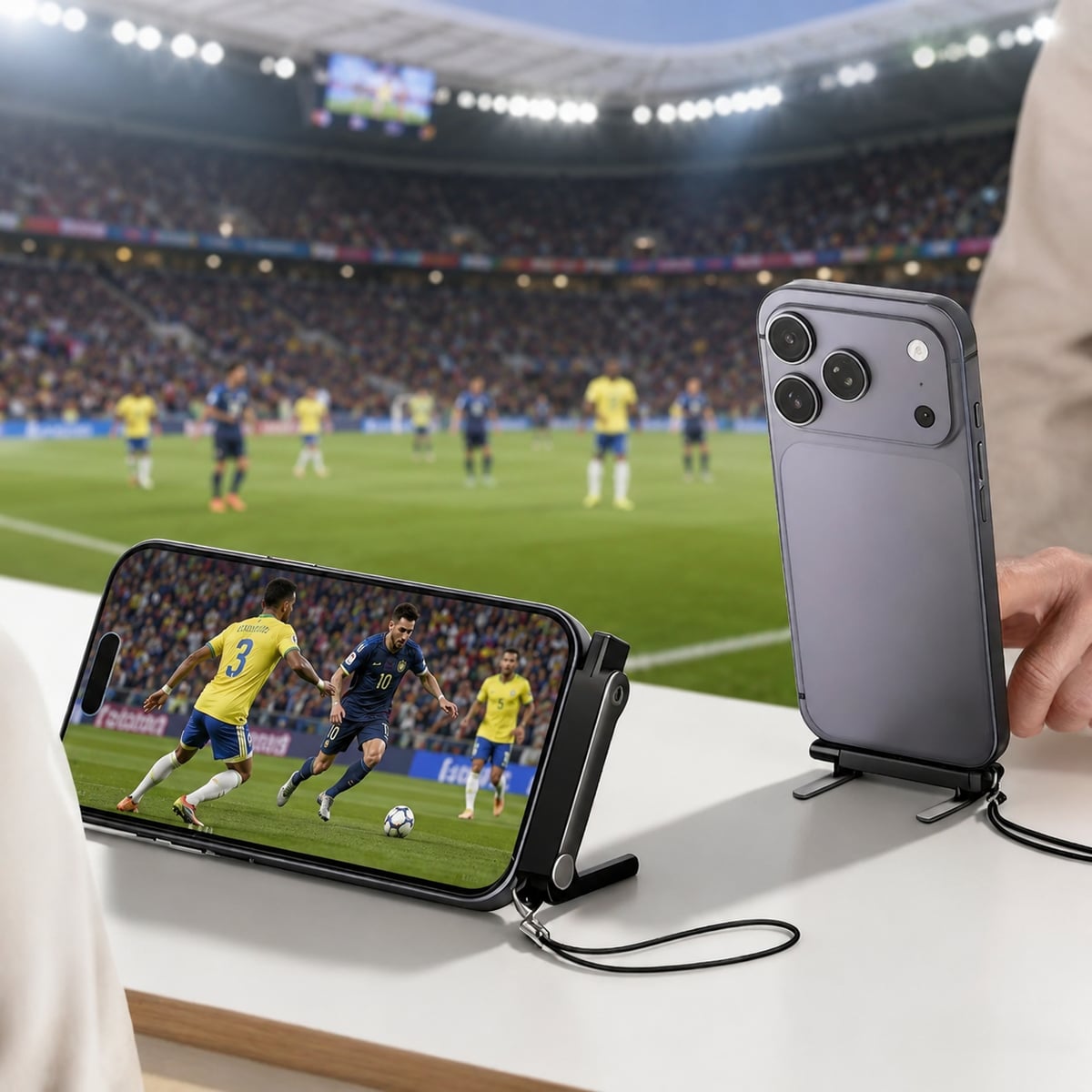 Cable de carga súper rápida con soporte de carga plegable TIPO-C para IPhone y Android //ENVIO GRATIS🔥