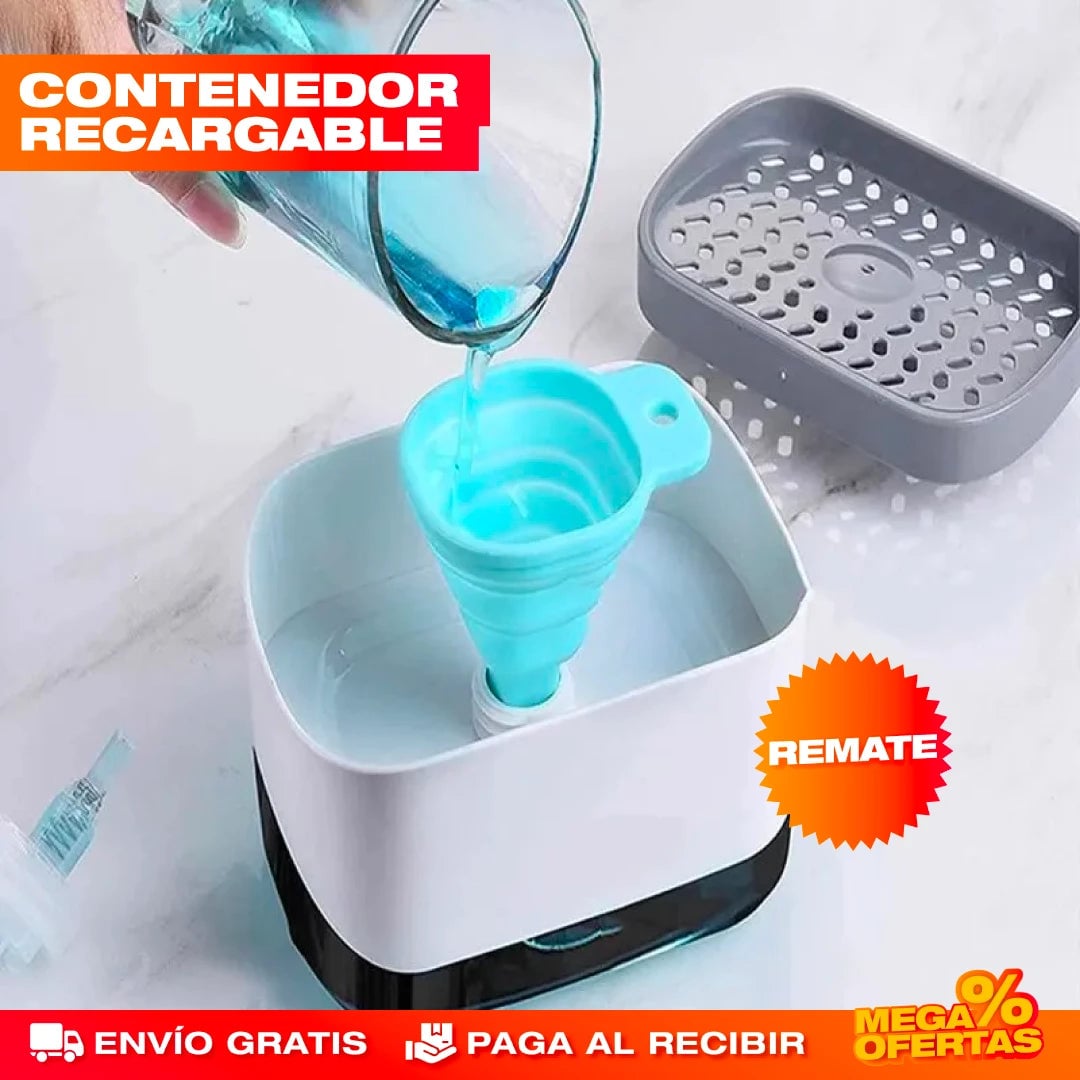 DISPENSADOR AUTOMÁTICO DE JABÓN LÍQUIDO