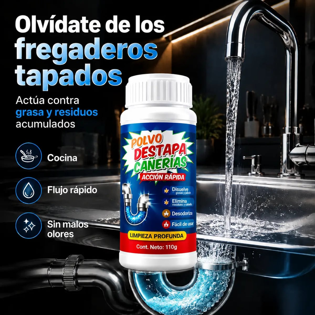 PowerPipe Clean® ¡PROMO 2X1!