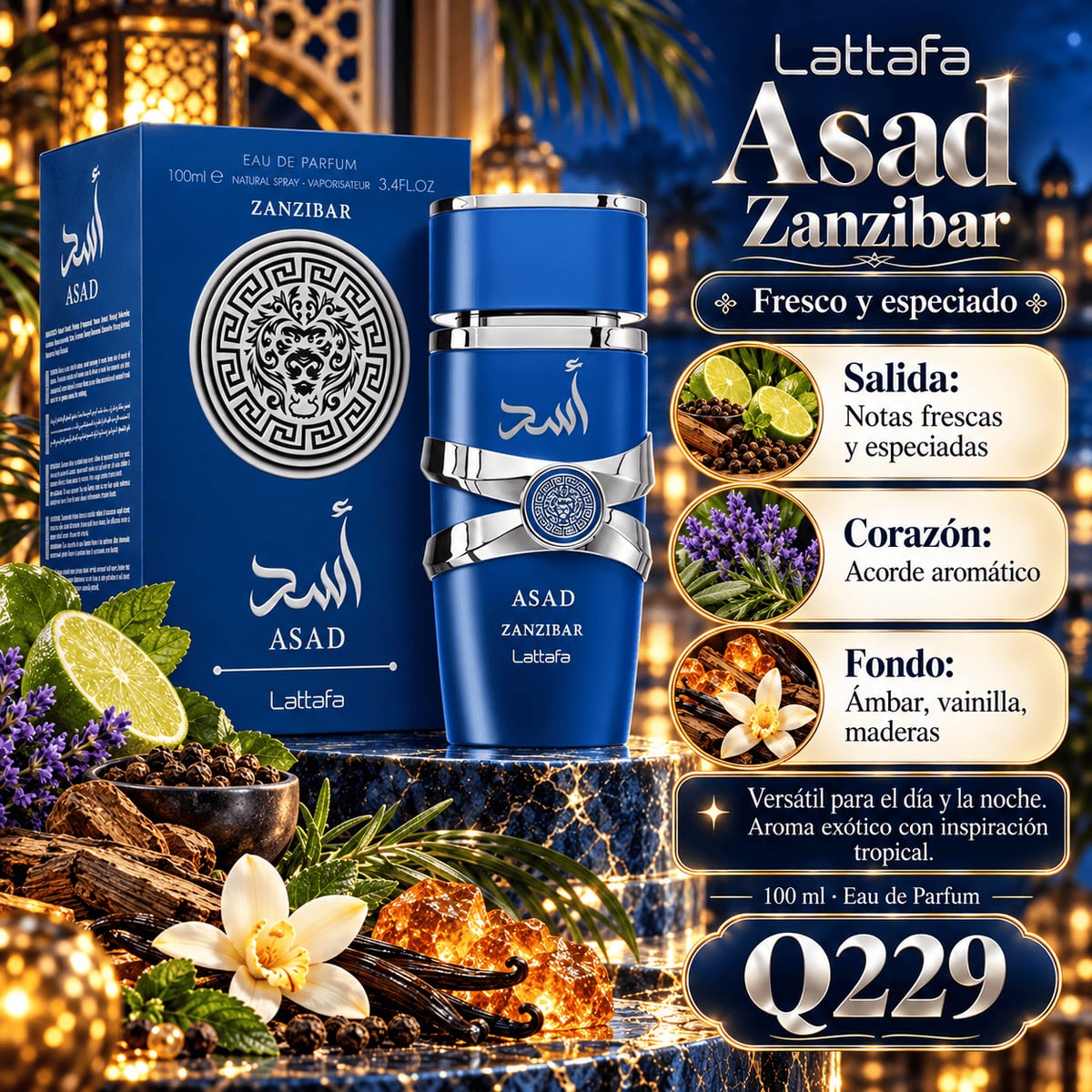Perfumes Árabes Lattafa Originales – Colección Yara y Asad.