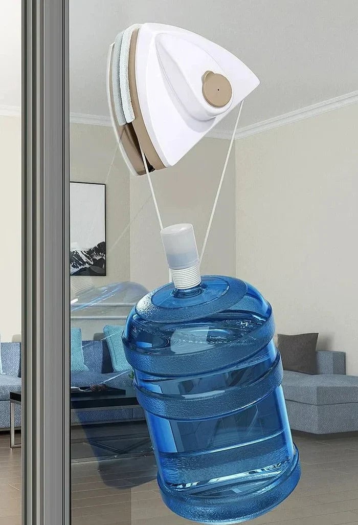 Limpiador de Vidrios Magnético de Doble Cara - Eco Glass