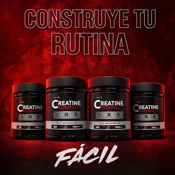 GOMITAS DE CREATINA - PAGAS CUANDO RECIBES + ENVIO GRATIS 🚗🏠🔥