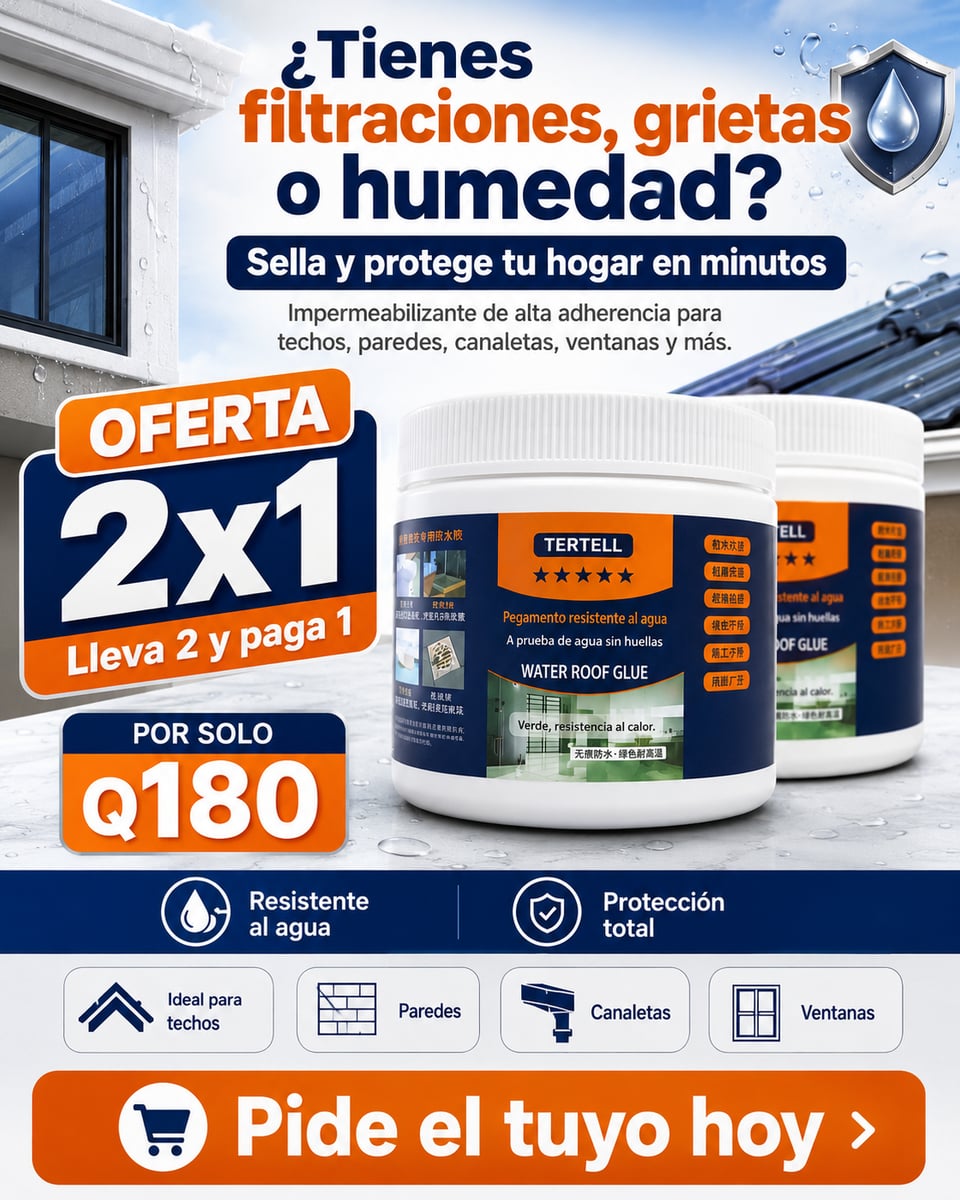 ¿Tienes filtraciones, grietas o humedad? Sella y protege tu hogar en minutos