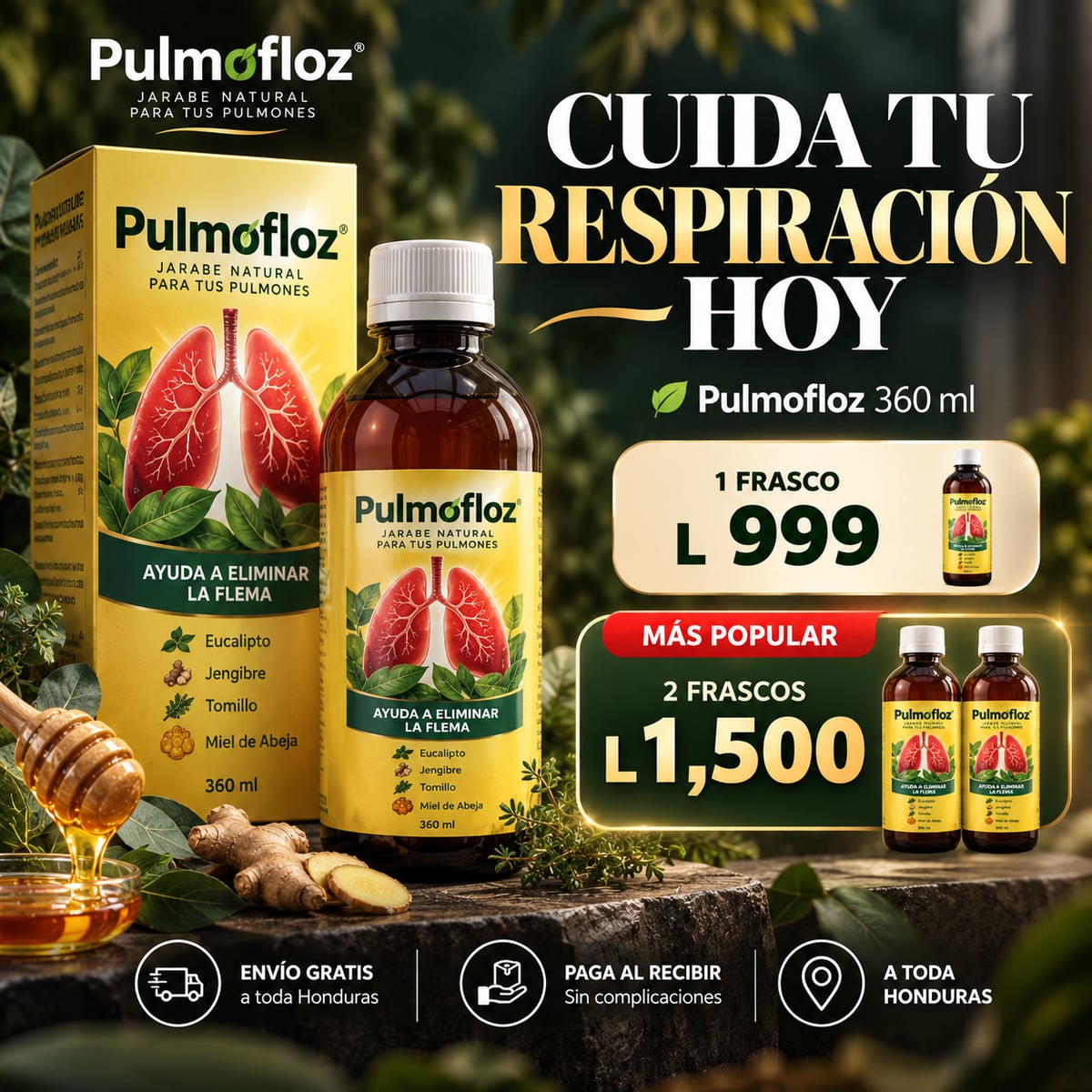 PulmoFloz – La Solucion para Flema y Fumadores