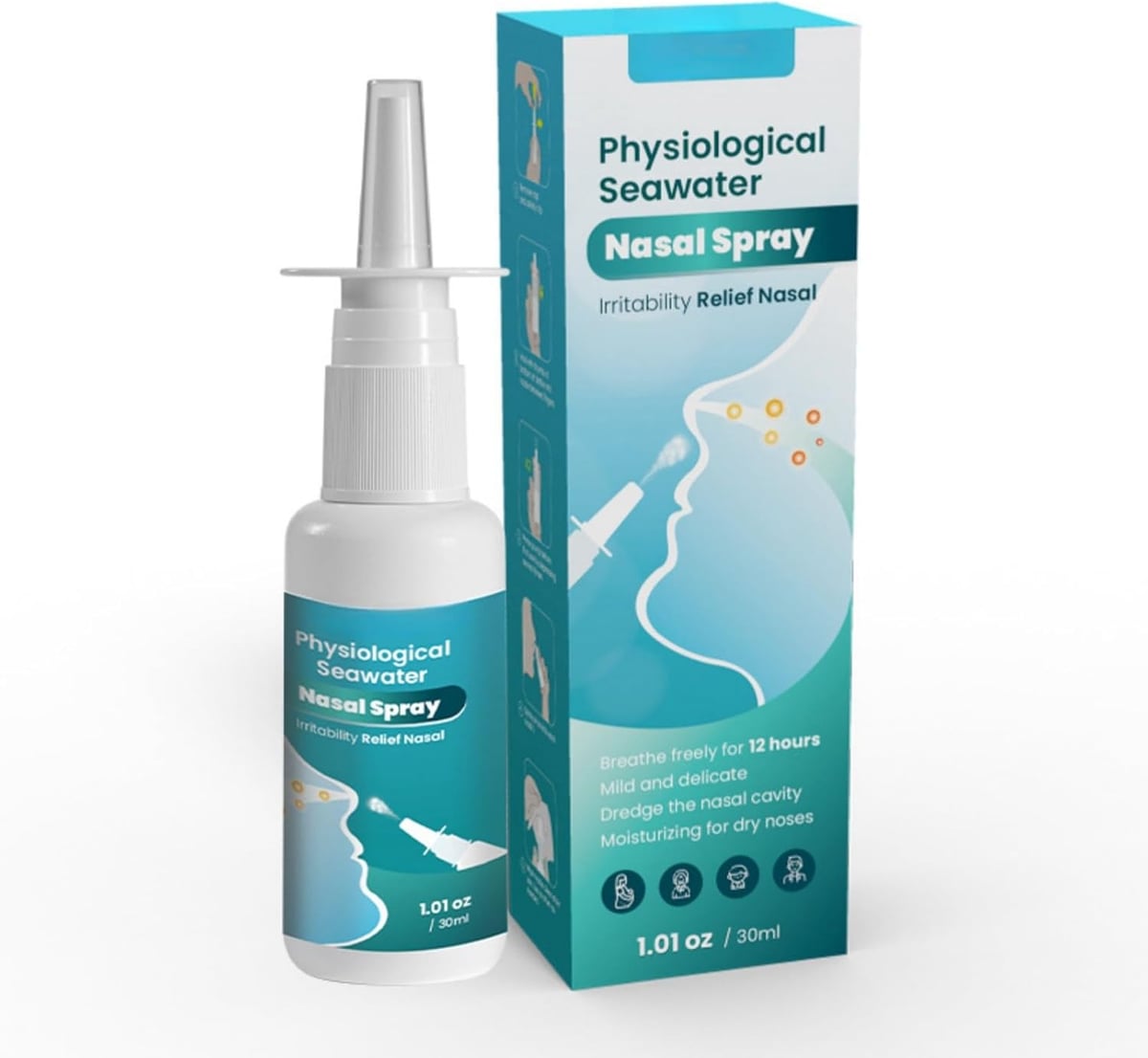 Respira Fácil Spray Nasal Rápido Alivio Instantáneo