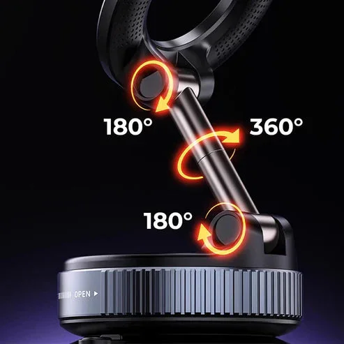 Soporte Magnético 360° para teléfono con Ventosa