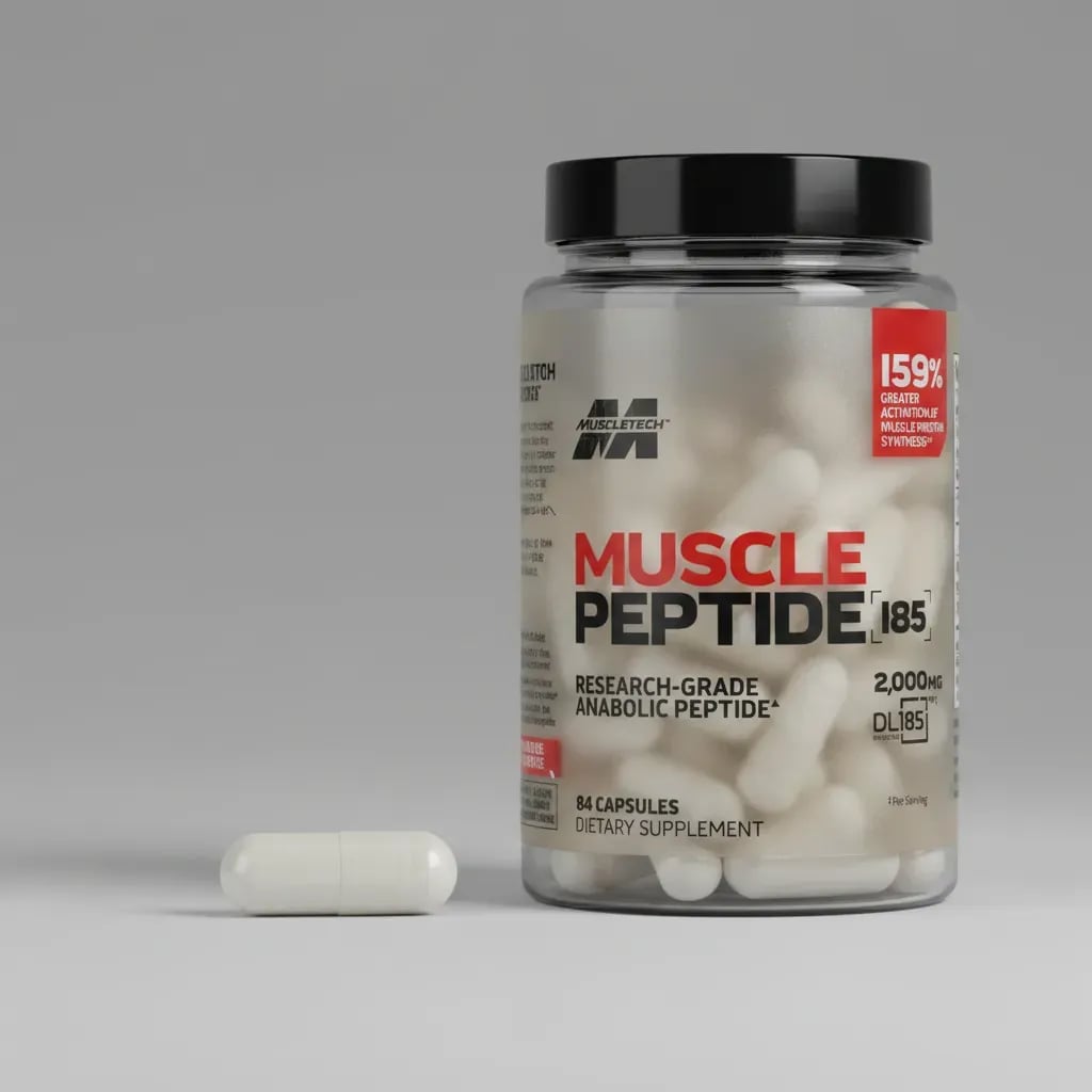 MUSCLE PEPTIDE 185™ — Potencia Tu Entrenamiento