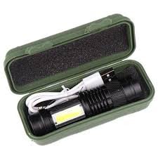 🔦Linterna Tactica Led Recargable Usb 511  PAGA 1 Y LLEVA 2