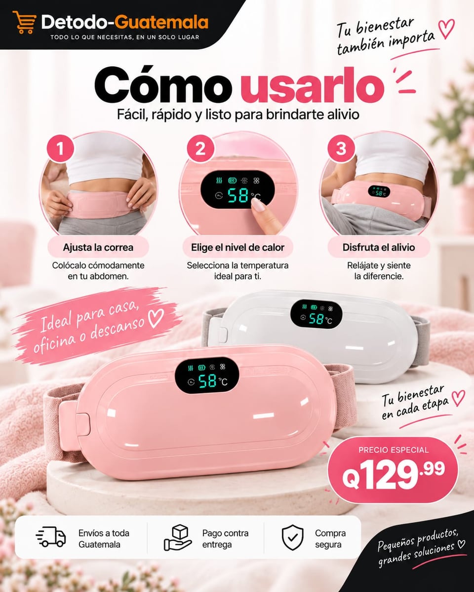 Cinturón menstrual