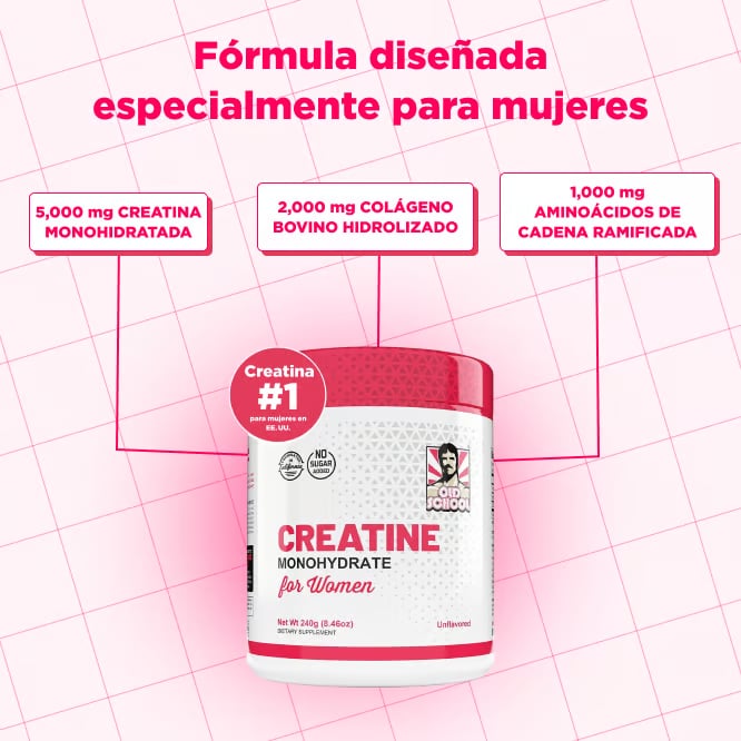 🍑 CREATINA MONOHIDRATADA 5 EN 1 (+COLÁGENO) 🍑