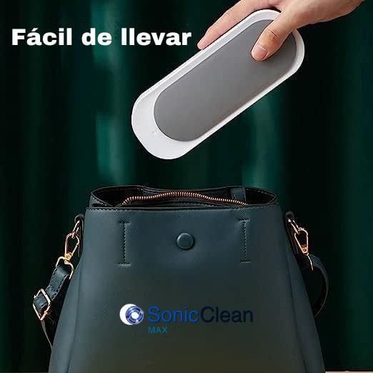 SoniClean Max– Limpieza y cuidado profundo sin esfuerzo para joyas, lentes y mas🧼