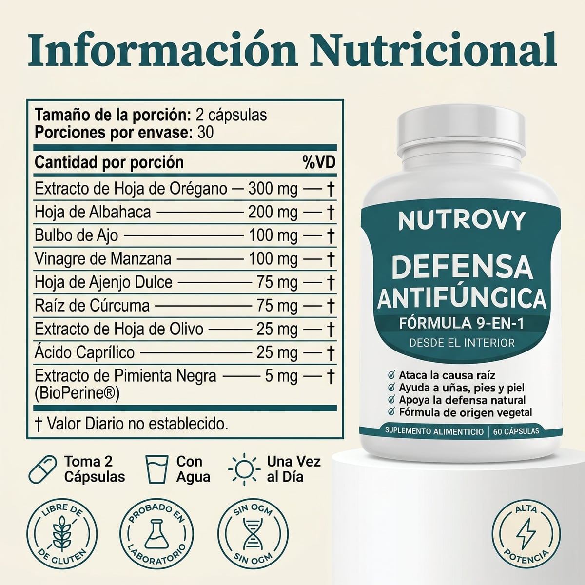 Sana Uña Plus™ — Adiós al Hongo en 30 Días
